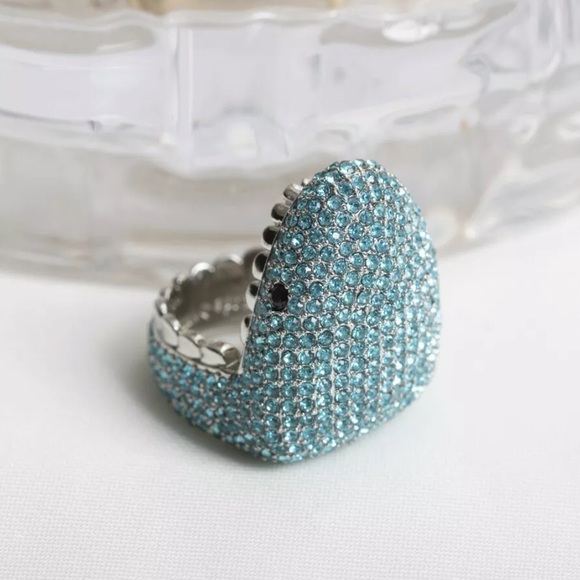 🎉HP🎉 Kate Spade ♠️ NWOT Shark Statement Ring - Picture 3 of 5